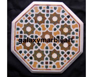 Table top with Itmatud daulah design 12" WIOC-12140